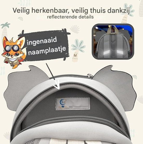 REISERACKER Sac à dos maternelle Animaux sauvages à partir de 1 an comme sac à dos maternelle filles & sac à dos maternelle garçons