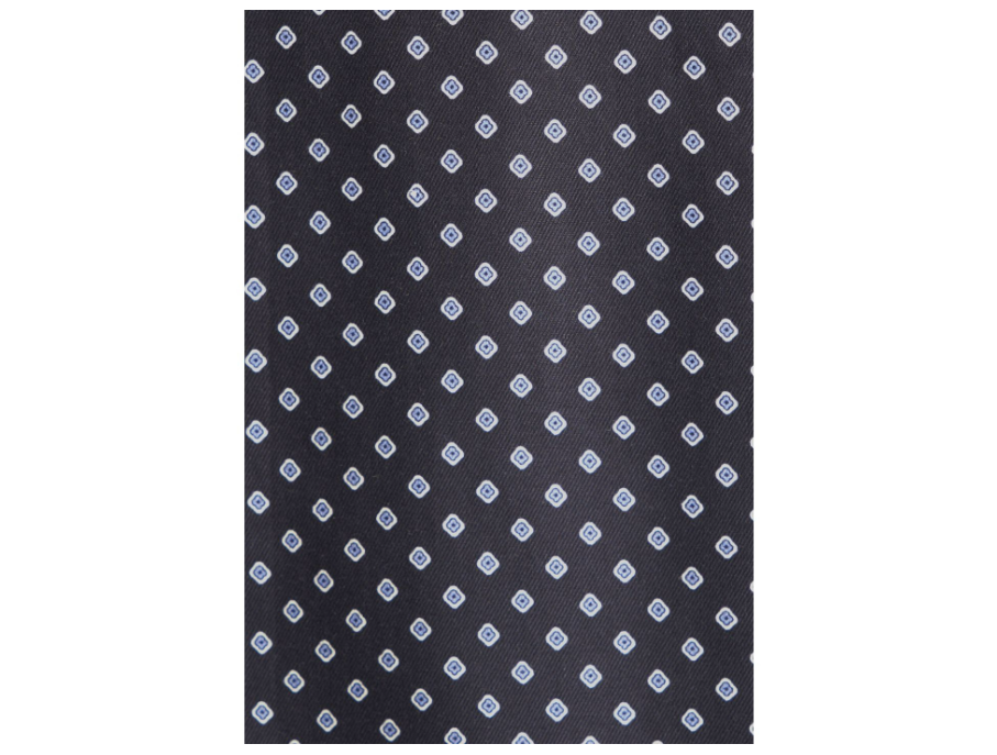 Seidensticker Business Shirt Navy Blue - Taille 43 - Coupe régulière avec col Kent - 100% coton - Manches extra longues