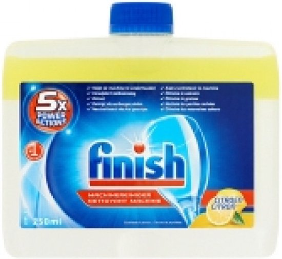 Finish Hygiene Machine Cleaner Lemon - 250ml