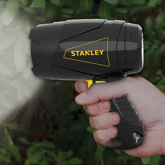 Stanley SL3WAKSE Lampe de poche LED - 300 Lumen - 4 piles AAA incluses - 13 heures d'autonomie - Poignée en caoutchouc antidérapante - Noir