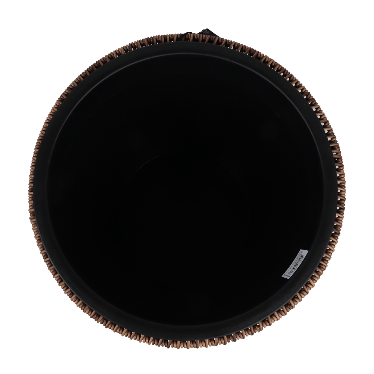 Pot rond Mica Decorations Peta - Marron foncé - 28 x 36 cm