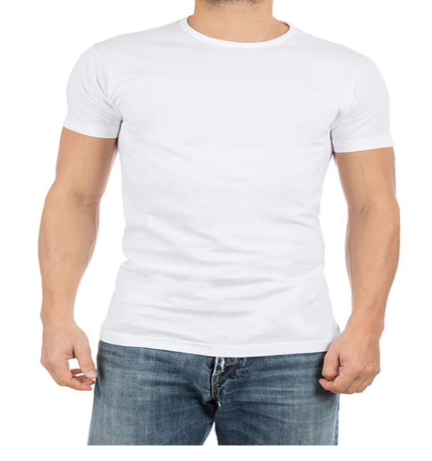 Alan Red 4-pack O-neck shirts derby white - taille L