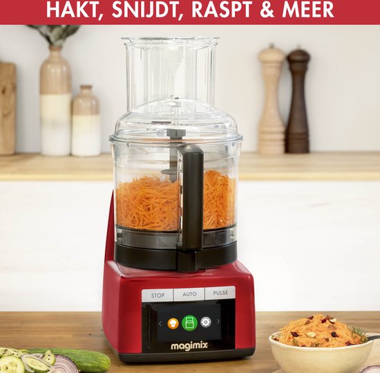 Robot de cuisine à induction Magimix Cook Expert - Robot de cuisine avec 12 programmes - Rouge