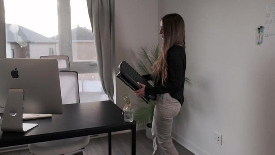 Strex Repose-pieds ergonomique avec rouleaux de massage - réglable - antidérapant - Support pour les pieds Bureau