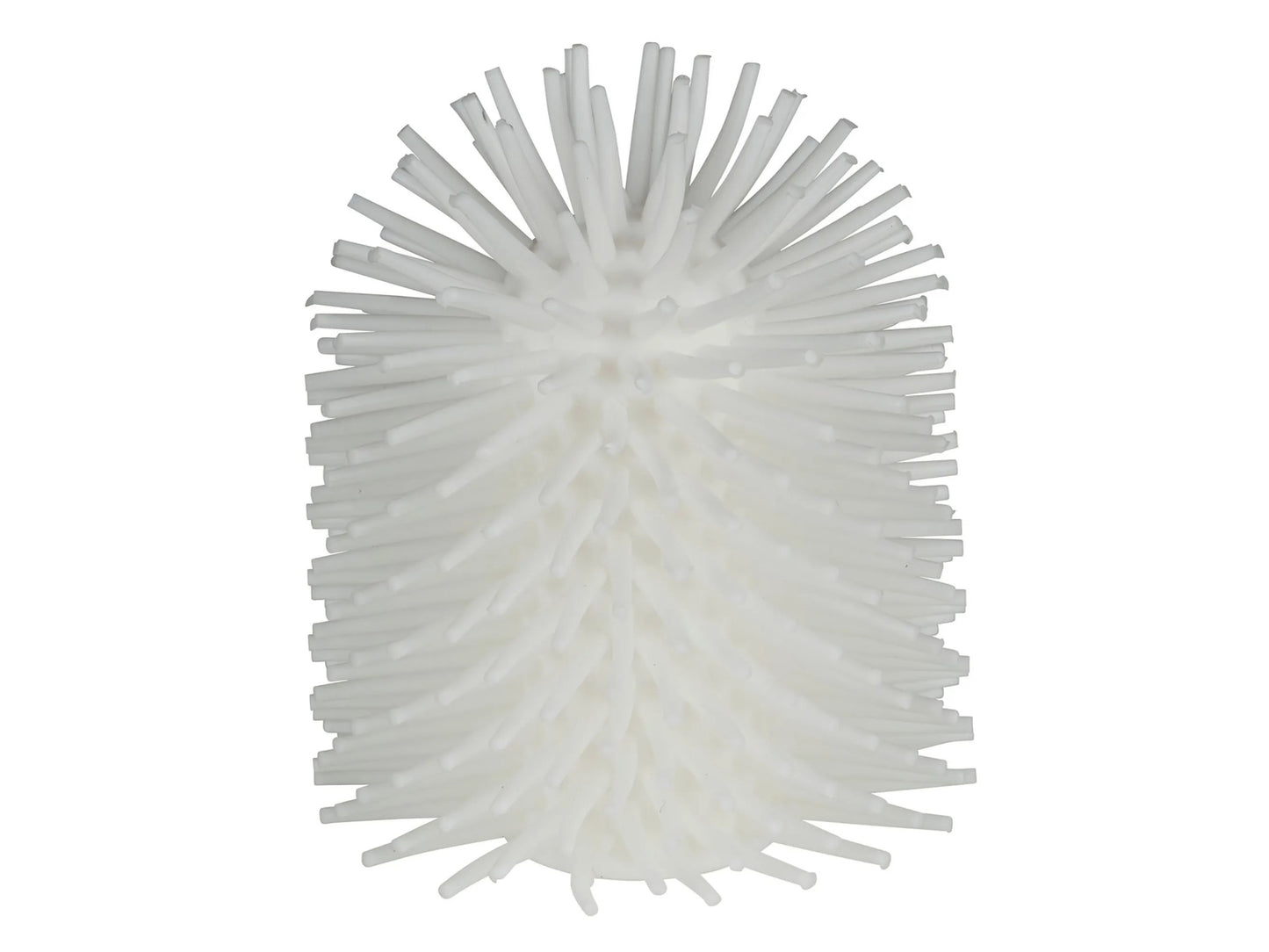 Tête de brosse de toilettes de rechange Wenko en silicone, Ø 7,5 cm – Blanc – Effet antiadhésif
