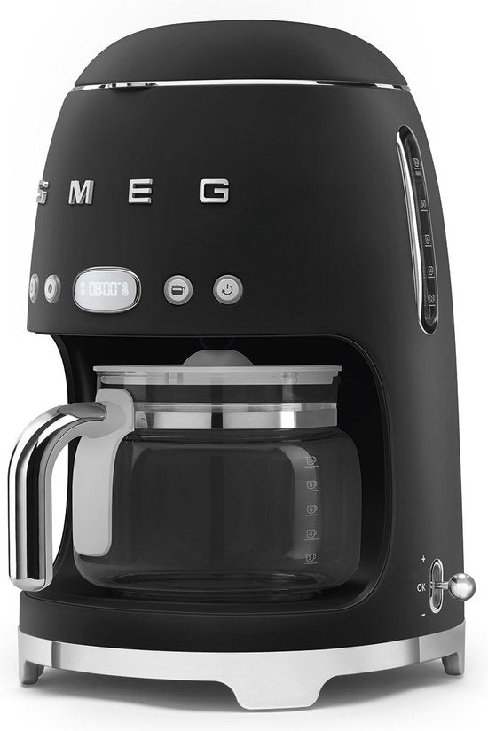 SMEG DCF02BLMEU - Machine à café à filtre - Noir mat