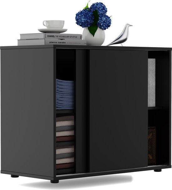 Placard sous rampant chambre mansardée - placard buffet 65 cm de haut