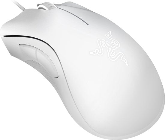 Razer DeathAdder Essential - Souris de jeu filaire - Ergonomique - Programmable - 6 400 DPI - Optique - Blanche