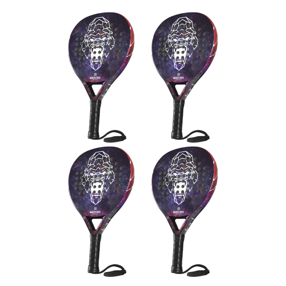 Matchu Sports - Padel Racket - Gorilla - Traanvorm - Padel - Met draagtas - 3K Carbon - Inclusief padel tas