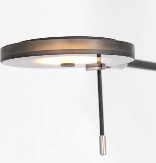 Steinhauer lampadaire Turound - noir - métal - 3082ZW