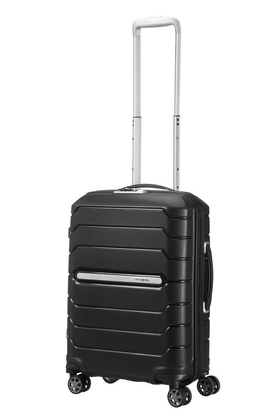 Samsonite Travel Suitcase - Flux Spinner 55/20 Expandable (Hand Luggage) Noir