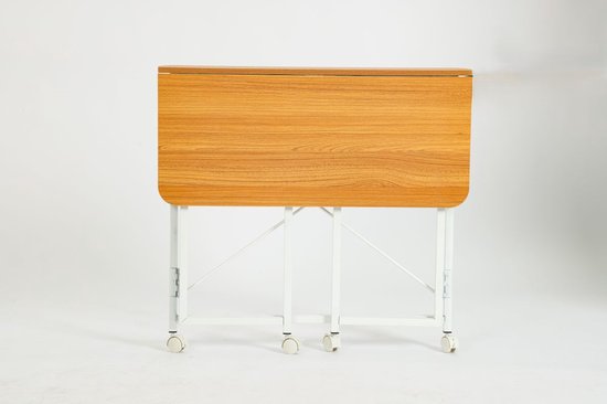 Ceruzo Wall Table - Bureau pliant - 80x40x75 cm - Table pliante - Table pour ordinateur portable - Blanc