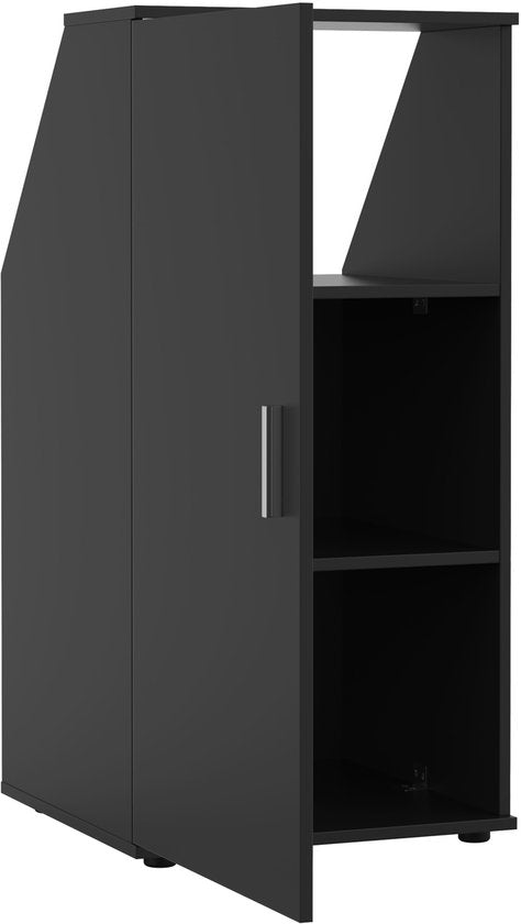 Armoire mur incliné chambre mansardée - armoire de rangement adaptée aux murs inclinés - armoire sous lucarne