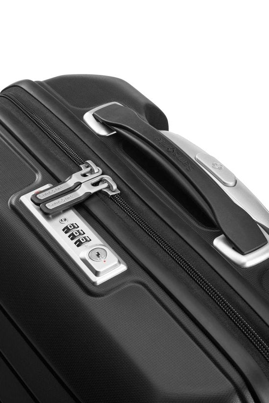 Samsonite Travel Suitcase - Flux Spinner 55/20 Expandable (Hand Luggage) Noir
