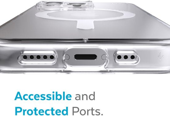 Speck Presidio Perfect Clear + MS Apple iPhone 13 Pro Clear - avec Microban
