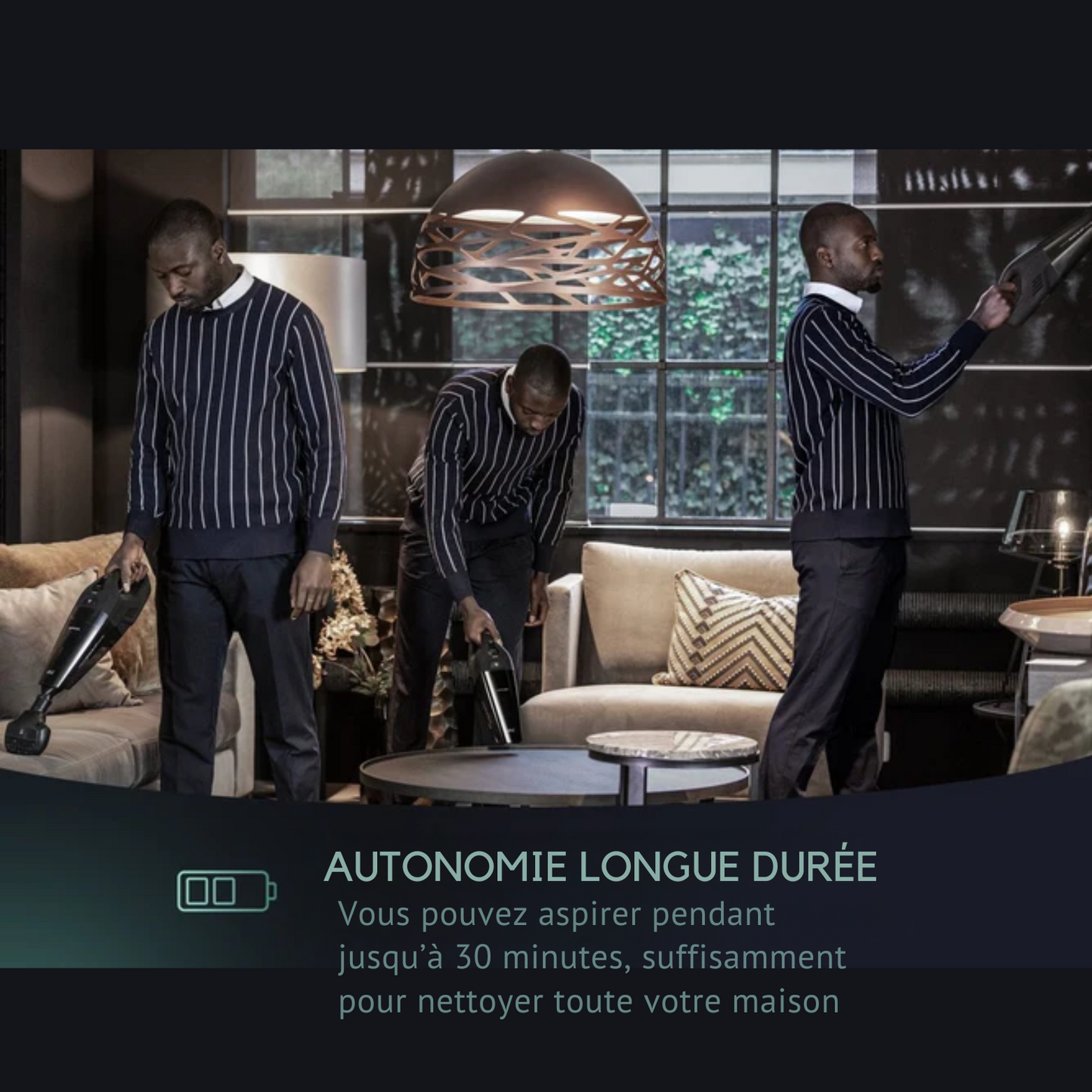 Aspirateur à main - JAP Appliances - aspirateur sans fil - Avec accessoires - 22,2V