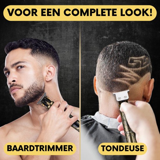 Tondeuse à cheveux professionnelle en T sans fil - Sansbeauté® Buddha Trimmer - Tondeuse à barbe - Tondeuse à cheveux pour hommes - Cheveux - Tondeuse à cheveux - Machine à cheveux pour coiffeurs - Tondeuses à cheveux - Barber Hair Clipper - Hairdresser's