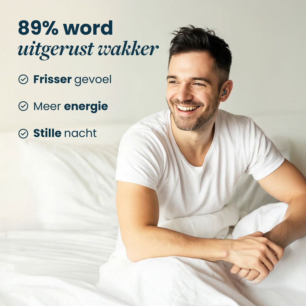 Bouchons d'oreille Dreamcare Silent Sleep - Noir - Réduction du bruit jusqu'à 33 dB - 4 tailles incluses