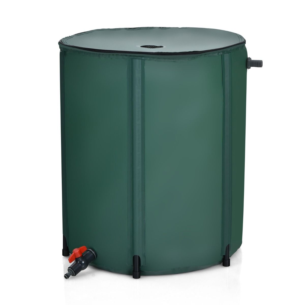 Réservoir d'eau - COAST - Cuve d'eau - Pliable - PVC - 200 L - 60 x 70 cm - Vert