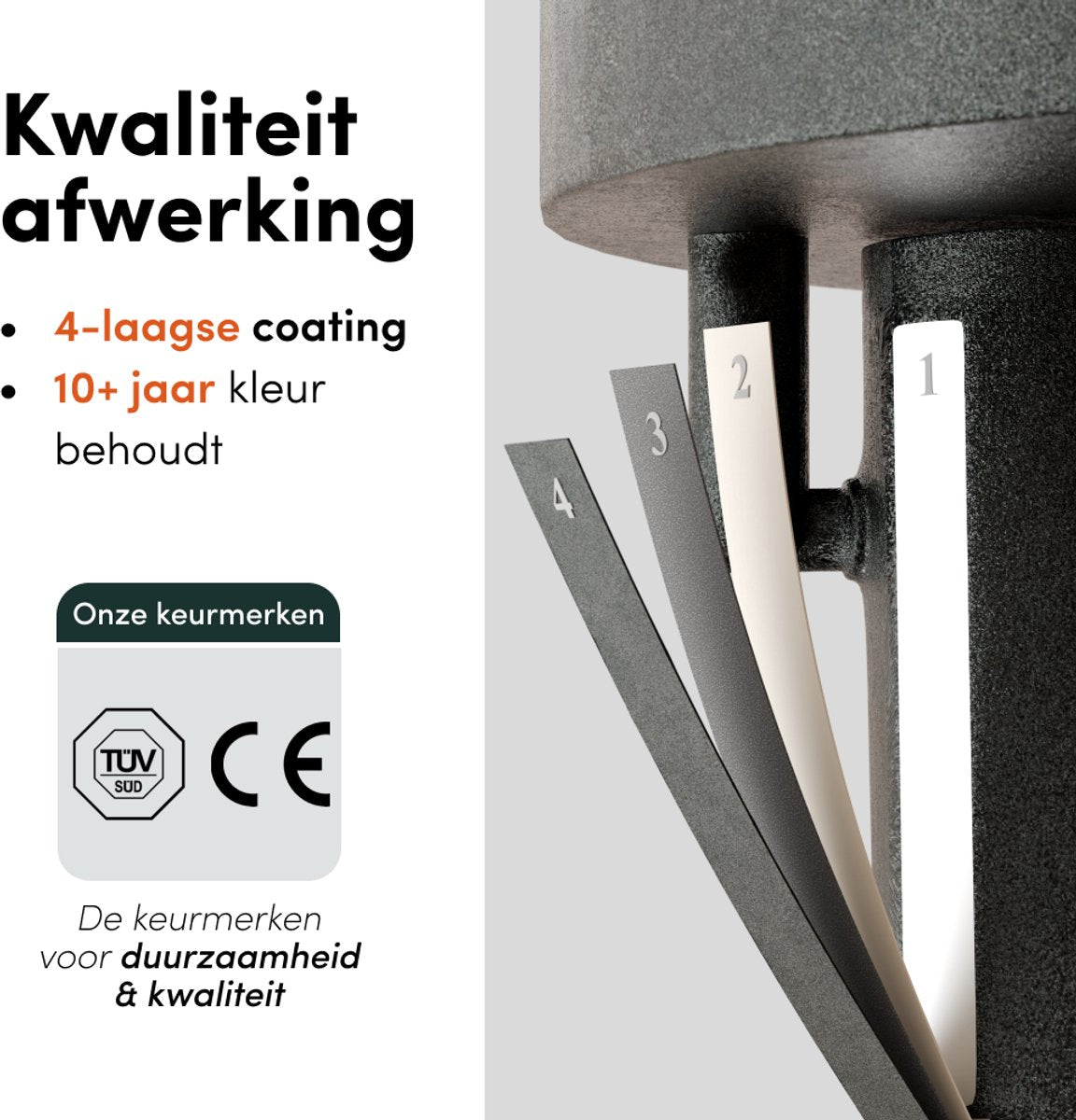 Nolt Ceiling-Spots - Plafonnier - Plafonnier - 3x spots GU10 en saillie - Industriel - ⌀ 19cm - Noir