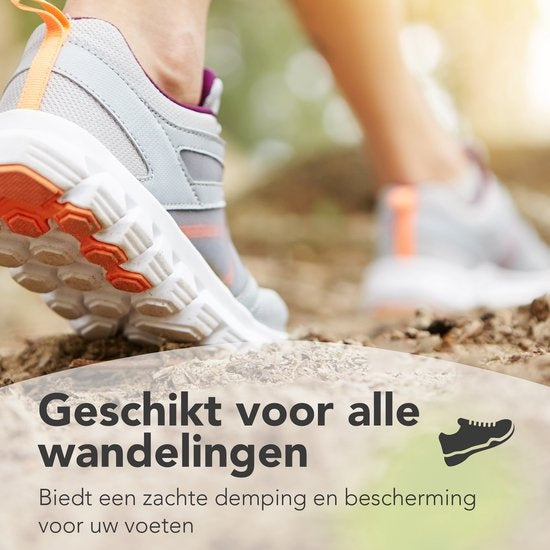 Saaf Antidruk Wol - 100 Gram - Wandel, Hardloop, Fiets Wol voor Voeten - Voetwol - 100% Merino Wol
