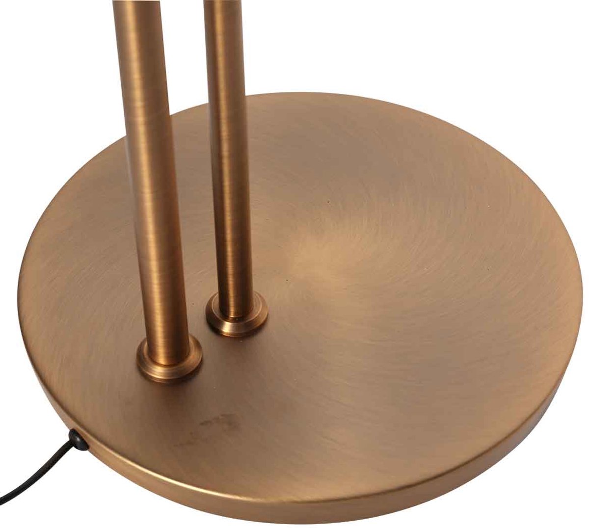 Steinhauer Turound Floor Lamp - Uplight dimmable & Reading Arm - Stylish Bronze - Metal Design