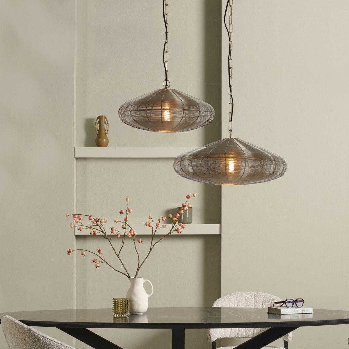 Light & Living Lampe pendante Bahoto - Luxe Gold Design - Ø51 cm - Métal - Modern & Atmospheric