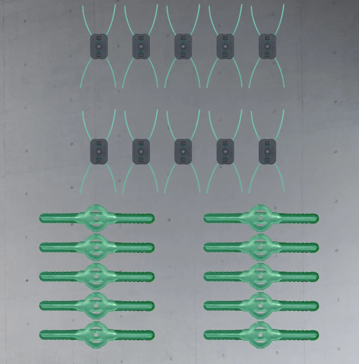 Lames de rechange et kit de découpe Hammersmith MultiWizard - 20 pièces