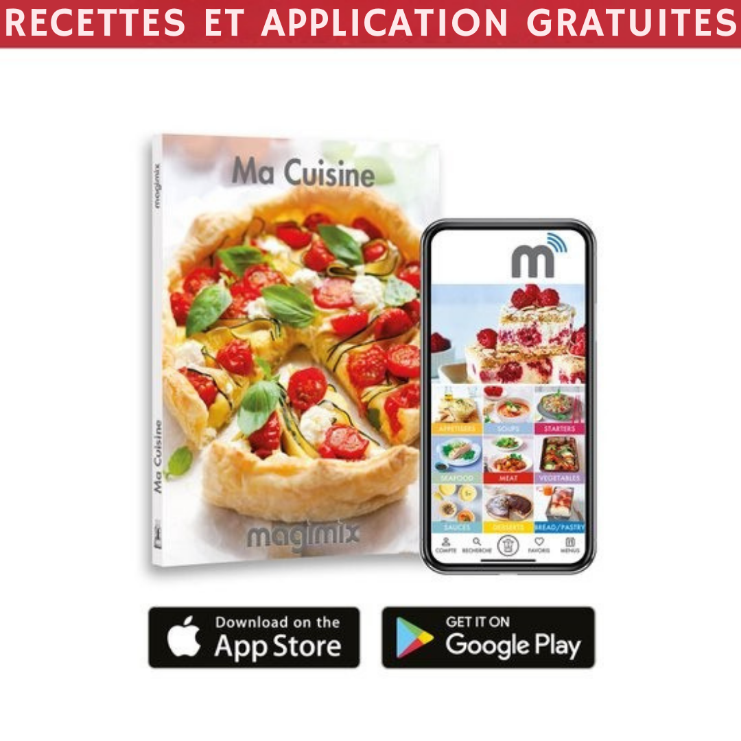 Robot de cuisine Magimix CS 5200 XL Premium - Avec presse-agrumes 1100 W - Chrome mat