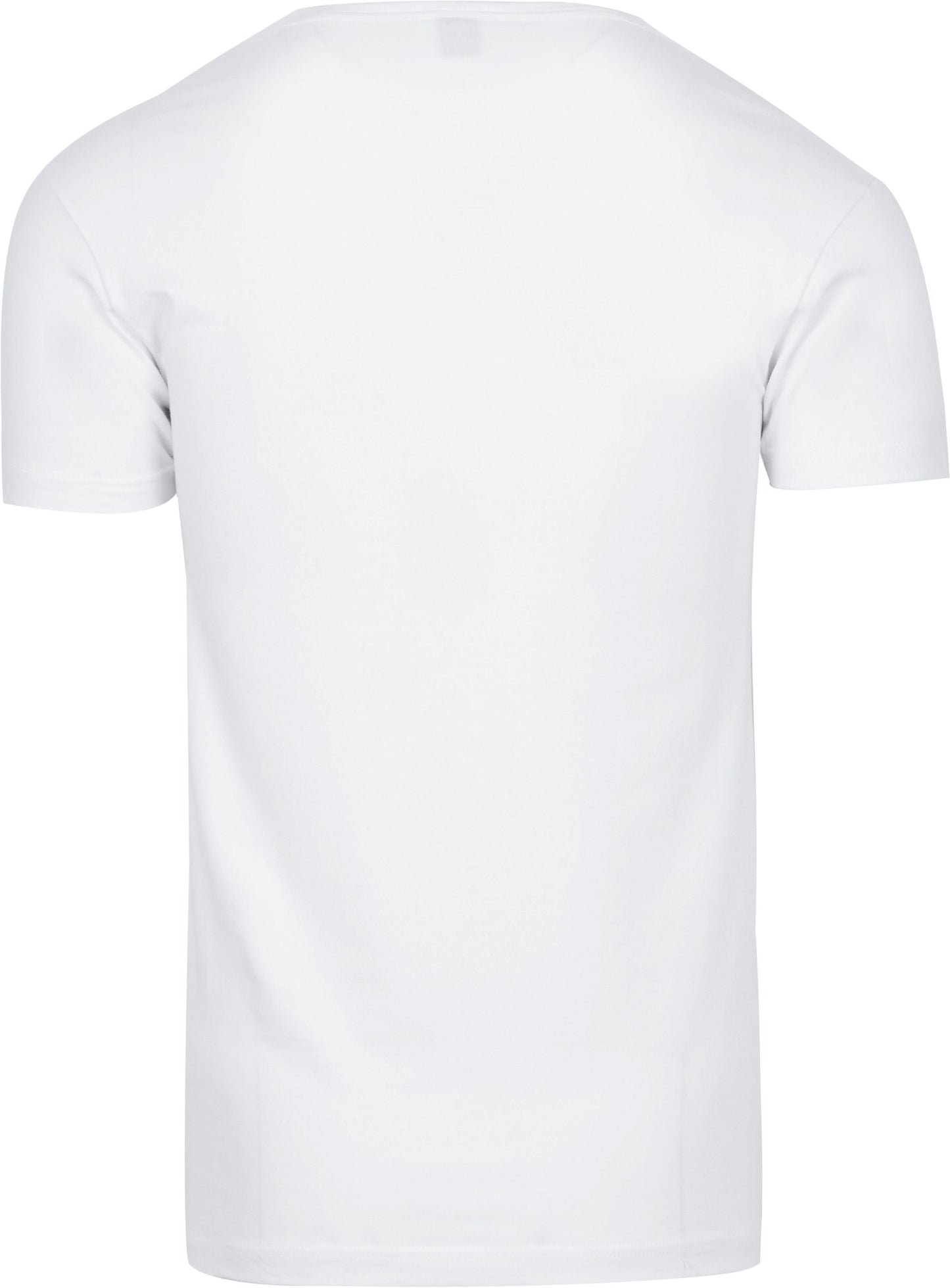 Alan Red Oklahoma T-shirt Stretch - Col en V - Blanc - Taille XXL - 93% coton -.