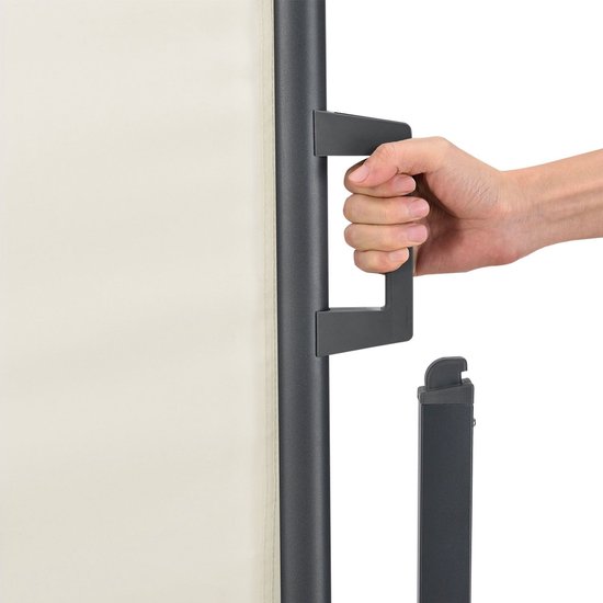 Brise-vent / Parasol Dubaï - 500 x 200 cm - Beige