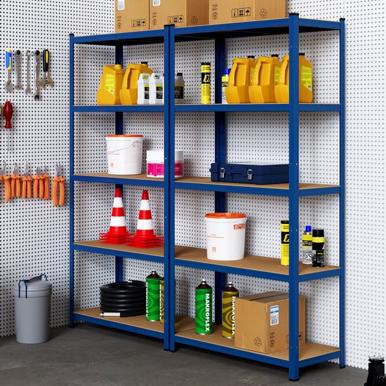 Rack de stockage en métal jusqu'à 875kg bleu