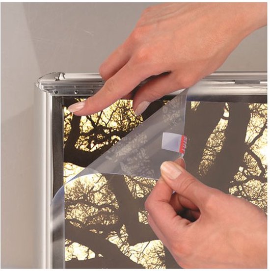 Snap frame - cadre photo a4 imperméable 25 mm. (cadre à clipser)