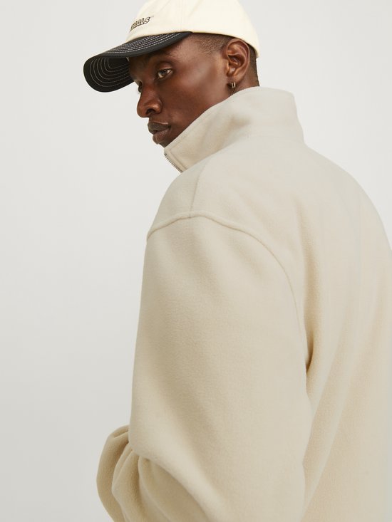 JACK&JONES - JORVESTERBRO POLAIRE AVEC FERMETURE ÉCLAIR SUR UN QUART DE LA LONGUEUR - Homme - Pulls