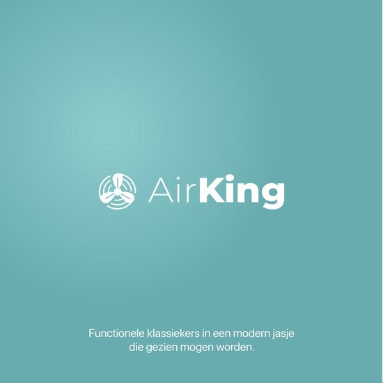 Ventilateur sur pied - Airking - Ventilateur extra-silencieux - Réglable en Hauteur - Télécommandé