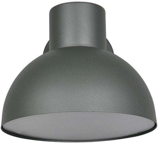 TRIO ELBE - Applique murale - Anthracite - 1 ampoule E27 de 4,9 W non fournie - Montage mural - Éclairage extérieur - IP44