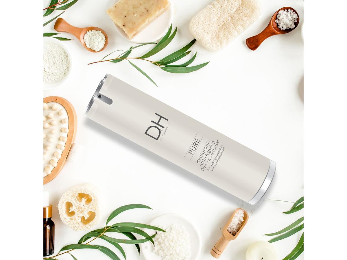 Skin Chemists Dr H Duo anti-âge à l'acide hyaluronique - 2 x 50 ml - Hydratant et rajeunissant