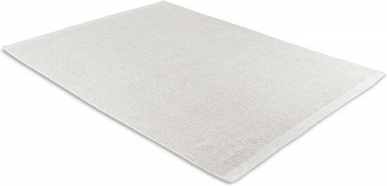 Tapis LIFA LIVING - Vintage - Laine - Blanc - 140 x 200 cm