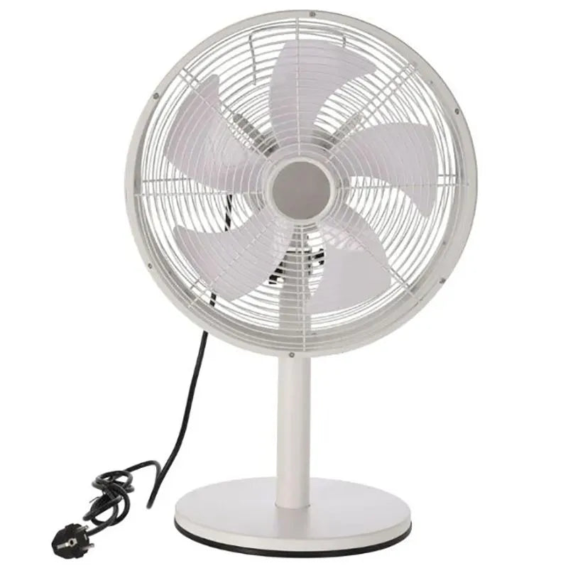 Koopman Ventilateur de table - 3 vitesses - 35 W - 35 x 27 x 57 cm - Blanc