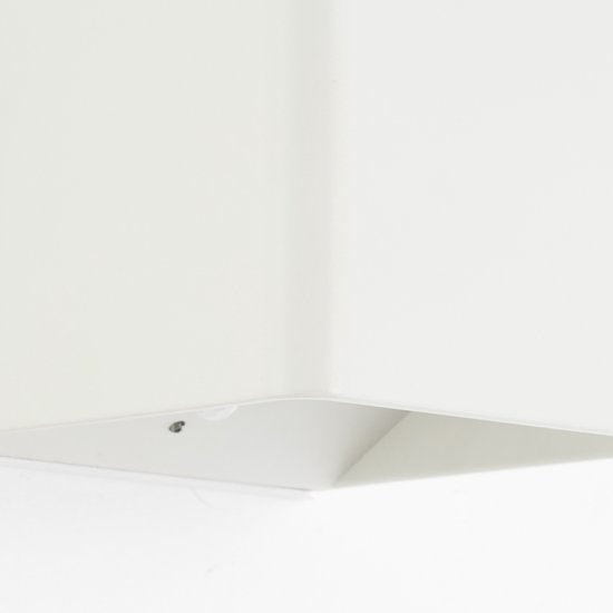Brilliant ISEO - Applique murale rechargeable sans fil - avec détecteur de mouvement - IP44 - LED 4W - 300 Lumens - 3000K - avec indicateur de batterie - Blanc