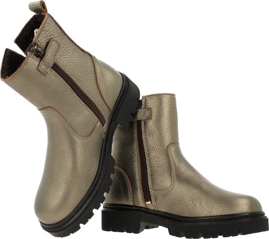 Bullboxer - Bottes Chelsea - Femme - Or - Taille 34 - Bottes
