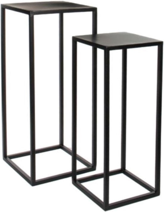 TABLE GOA NOIR L25XW25XH60 CM