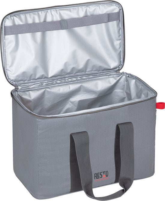 Sac isotherme - Resto - 23L - Résistant à l'eau - Sangle de transport - Gris
