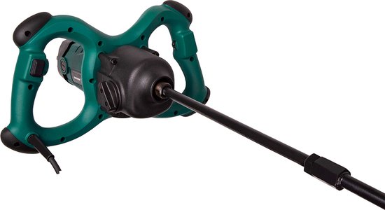 VONROC Mélangeur de peinture / ciment - 1800W - 2 vitesses - 3m de câble en caoutchouc - Agitateur inclus 140x600MM