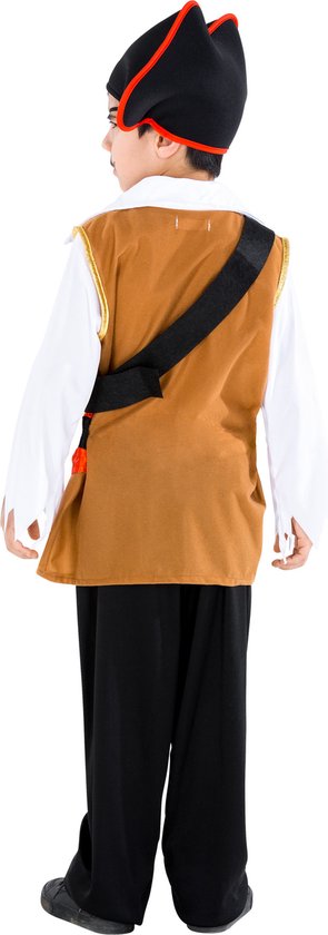 dressforfun - Costume garçon capitaine borgne Ole 104 (3-4 ans) - déguisement halloween déguisement carnaval déguisement carnaval déguisement carnaval déguisement carnaval - 300758