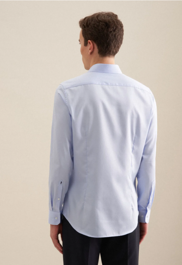Seidensticker - Chemise de travail - Bleu clair