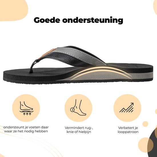 Comfeet Slippers Men - Sandales - Noir - Taille 45