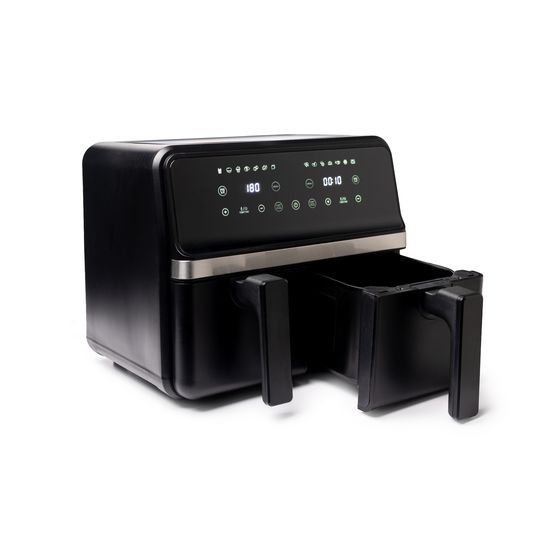 Nexxt Dual Basket Airfryer - 8L 2x 4L - Noir