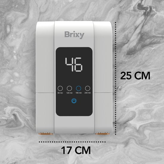 Brixy Shoe Dryer & Shoe Freshener - Ozone - Fonction de séchage - Shoe Dryer Fresh - Sèche-chaussures - Blanc