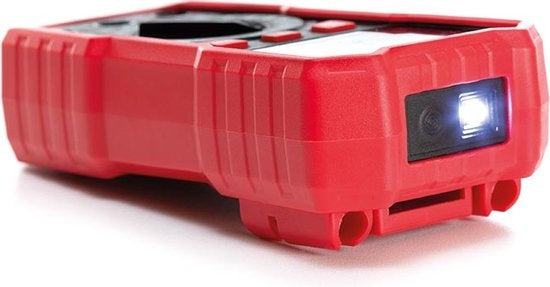 Velleman Digitale multimeter, datahold, geschikt voor het meten van AC/DC-stroom, AC/DC-spanning, weerstand, batterijspanning, continuïteit, temperatuur, inclusief meetsnoeren